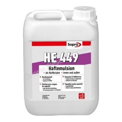  Sopro Bauchemie HE 449 Haftemulsion 10 Kg Kanister 7744110 | 564335