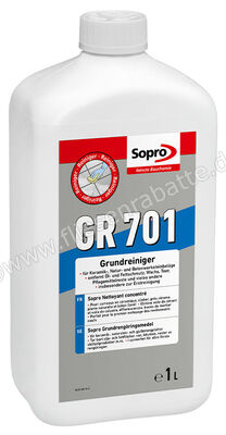  Sopro Bauchemie GR 701 Grundreiniger Karton mit 4 Flaschen zu je 1 l 7770141 | 564752
