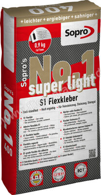  Sopro Bauchemie No.1 Flexkleber S1-Norm 25 kg Sack 7740025 (400-21) | 565076