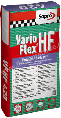  Sopro Bauchemie Varioflex Fließbettmörtel Hochfest 25 kg Sack 7742025 (420-25) | 565223