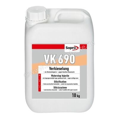  Sopro Bauchemie VK 690 Verkieselung 10 Kg Kanister 7769010 | 565289