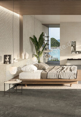  Atlas Concorde Nyra Charcoal 60x120 cm Bodenfliese / Wandfliese Matt Eben Sensitech HCQ9 | 566996
