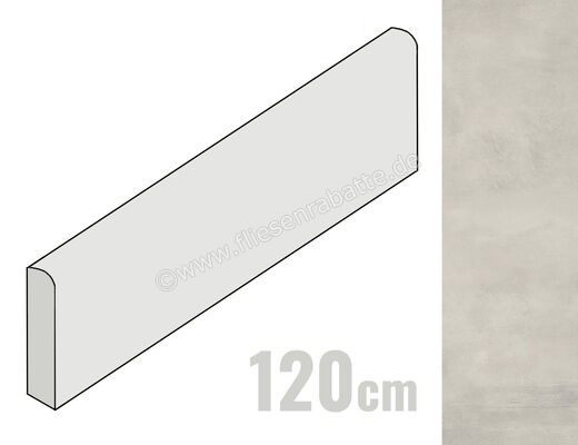  Atlas Concorde Boost Vision Steel 7.2x120 cm Sockel Matt Eben Naturale HDB3 | 568064