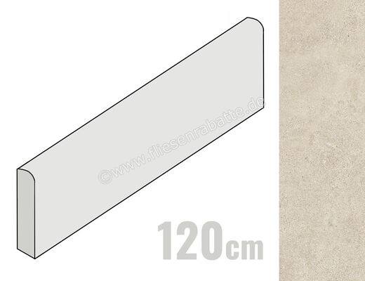  Atlas Concorde Boost Vision Camel 7.2x120 cm Sockel Matt Eben Naturale HCKB | 568103