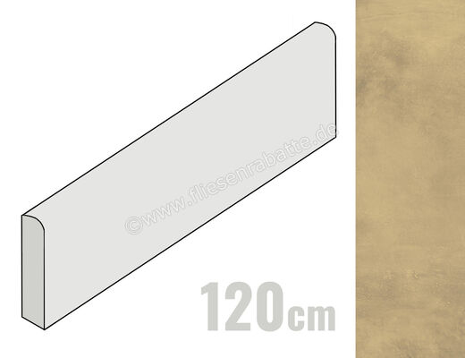  Atlas Concorde Boost Vision Brass 7.2x120 cm Sockel Matt Eben Naturale HDB2 | 568106