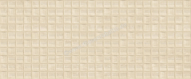  Atlas Concorde Marvel T Navona Sand 50x120 cm Wandfliese 3D Qube Matt Strukturiert Naturale HCP7 | 570770