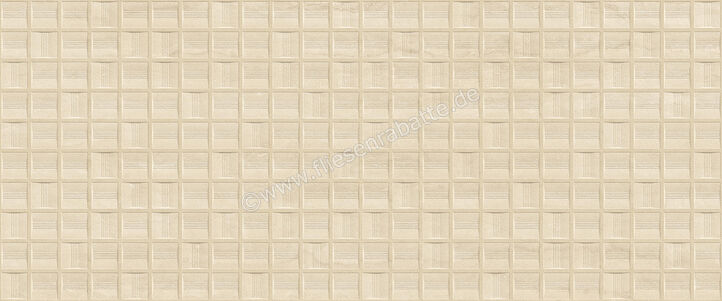  Atlas Concorde Marvel T Navona Sand 50x120 cm Wandfliese 3D Qube Matt Strukturiert Naturale HCP7 | 570773