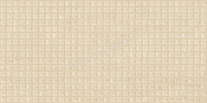  Atlas Concorde Marvel T Navona Sand 40x80 cm Wandfliese 3D Mini Qube Matt Strukturiert Naturale HCQD | 570962