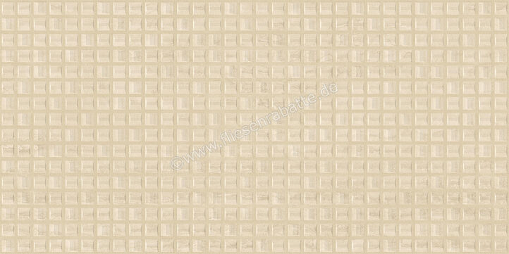  Atlas Concorde Marvel T Navona Sand 40x80 cm Wandfliese 3D Mini Qube Matt Strukturiert Naturale HCQD | 570965