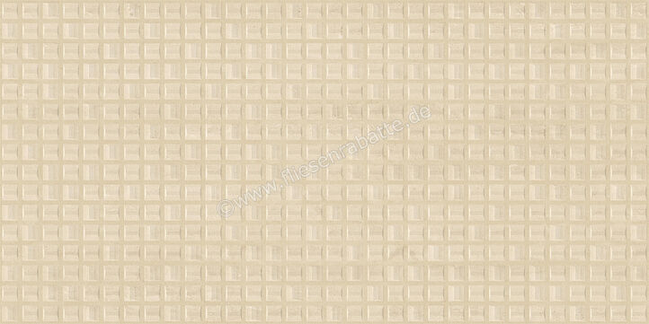  Atlas Concorde Marvel T Navona Sand 40x80 cm Wandfliese 3D Mini Qube Matt Strukturiert Naturale HCQD | 570968