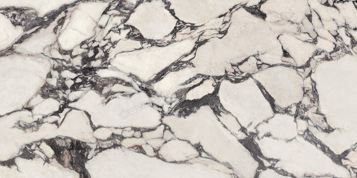  Atlas Concorde Marvel Epic Calacatta Viola 60x120 cm Bodenfliese / Wandfliese Glänzend Eben Lappato HEAH | 571100