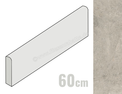  Ceramiche Caesar Haven Earth 7.2x60 cm Sockel Matt Eben Naturale AIOF | 571709