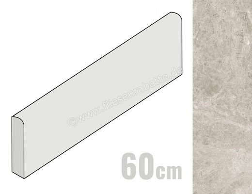  Ceramiche Caesar Haven Shale 7.2x60 cm Sockel Matt Eben Naturale AIOC | 571718