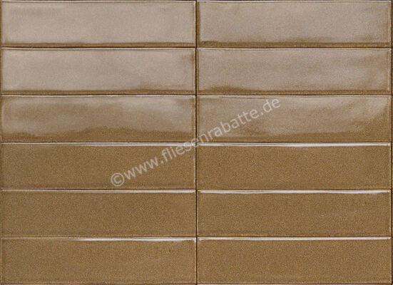  Ragno Mid Sabbia 6x24 cm Wandfliese Glänzend Eben Naturale RDFQ | 574931