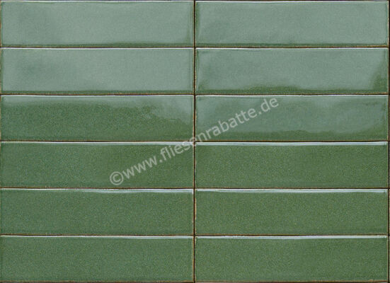  Ragno Mid Salvia 6x24 cm Wandfliese Glänzend Eben Naturale RDFR | 574934