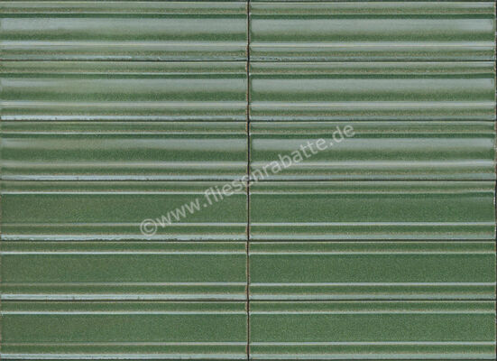  Ragno Mid Salvia 6x24 cm Wandfliese 3D Way Glänzend Strukturiert Naturale RDFW | 574949