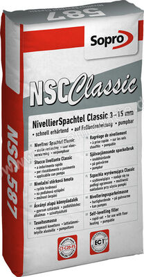  Sopro Bauchemie NivellierSpachtel Classic Spachtelmasse 25 kg Sack 7758725 (587-21) | 575018