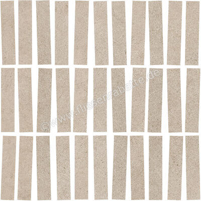  Ragno Solida Corda 31x31 cm Mosaik Stick Matt Eben Naturale RDJE | 575699