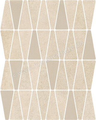  Ragno Solida Avorio 30.5x38.5 cm Mosaik Murrina Matt Eben Naturale RDJP | 575714