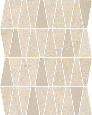  Ragno Solida Avorio 30.5x38.5 cm Mosaik Murrina Matt Eben Naturale RDJP | 575720
