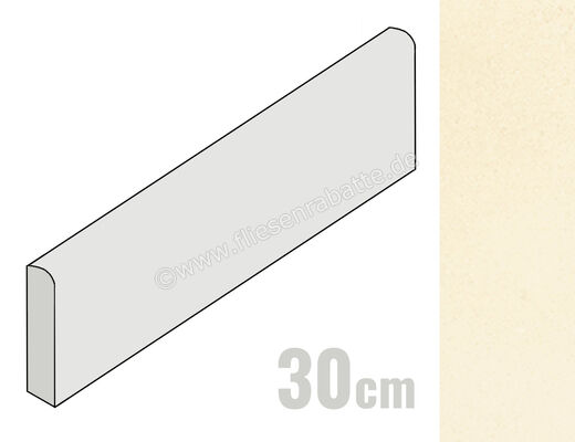  Ragno Viaggi Pomice 7.5x30 cm Sockel Matt Eben Naturale RDAA | 577253