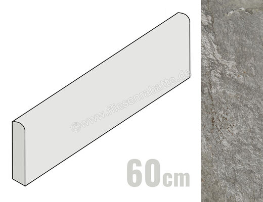  Century Cristalia Mineralis 5.4x60 cm Sockel Matt Strukturiert Naturale Evolution 0145542 | 578030