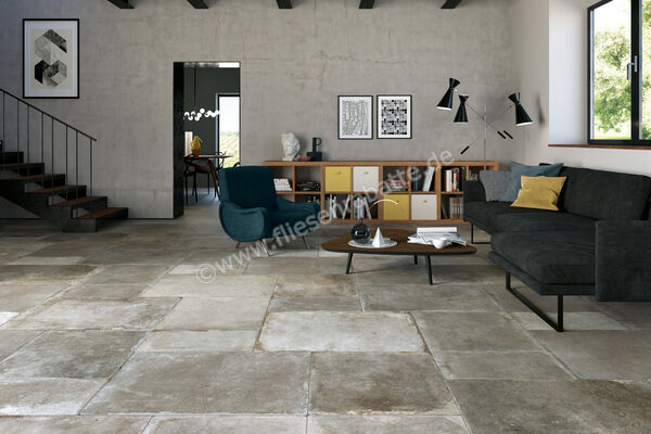  Fioranese Montpellier Cenere 60.4x60.4 cm Bodenfliese / Wandfliese Matt Strukturiert Naturale MP603R | 578546