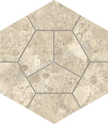  Atlas Concorde Nyra Ambrosia 26x30 cm Wandfliese Mosaico Favus Matt Eben Naturale HCYQ | 578897