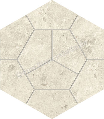  Atlas Concorde Nyra Star 26x30 cm Wandfliese Mosaico Favus Matt Eben Naturale HCYK | 578915