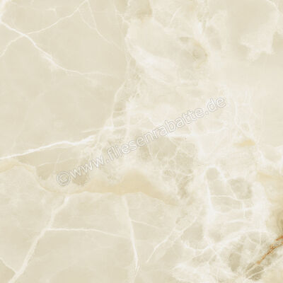  Fioranese Unica Crystal White 60x60 cm Bodenfliese / Wandfliese Glänzend Eben Levigato UI609LR | 579818