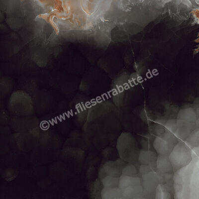  Fioranese Unica Deep Dark 89x89 cm Bodenfliese / Wandfliese Glänzend Eben Levigato UI900LR | 579851