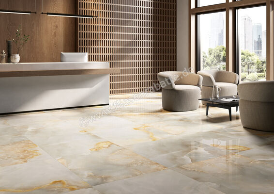  Fioranese Unica Cloudy Grey 60x60 cm Bodenfliese / Wandfliese Glänzend Eben Levigato UI601LR | 579962