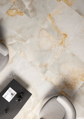  Fioranese Unica Cloudy Grey 89x89 cm Bodenfliese / Wandfliese Glänzend Eben Levigato UI901LR | 580046