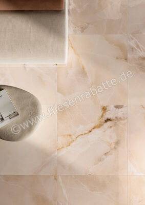  Fioranese Unica Misty Rose 89x89 cm Bodenfliese / Wandfliese Glänzend Eben Levigato UI904LR | 580049