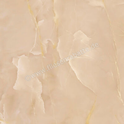  Marazzi Allmarble Onice Beige 120x120 cm Bodenfliese / Wandfliese Glänzend Eben Lux MPA3 | 580301
