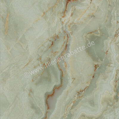  Marazzi Allmarble Onice Giada 120x120 cm Bodenfliese / Wandfliese Glänzend Eben Lux MPA4 | 580340