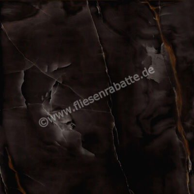  Marazzi Allmarble Onice Nero 120x120 cm Bodenfliese / Wandfliese Glänzend Eben Lux MPA5 | 580352