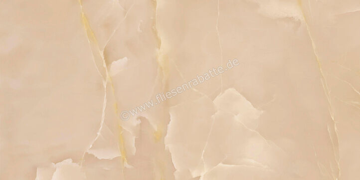  Marazzi Allmarble Onice Beige 60x120 cm Bodenfliese / Wandfliese Glänzend Eben Lux MPAG | 580496