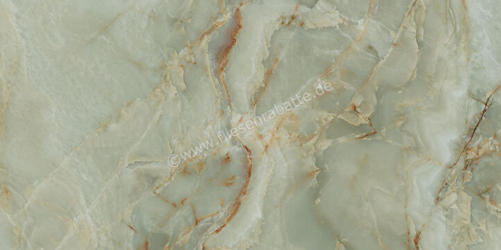  Marazzi Allmarble Onice Giada 60x120 cm Bodenfliese / Wandfliese Glänzend Eben Lux MPAH | 580550