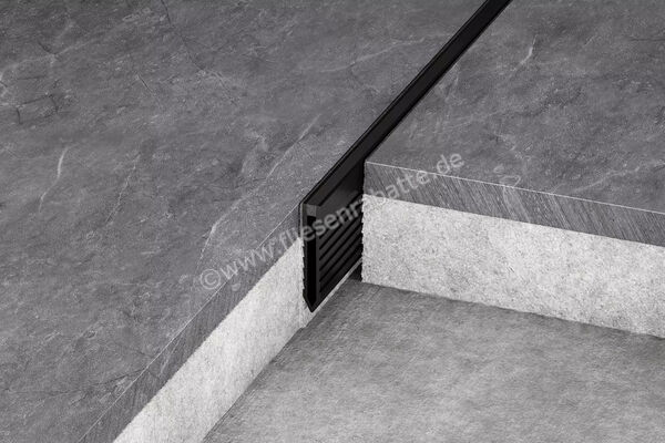  Schlüter Systems DILEX-MOP Dehnungsfugenprofil PVC (Polyvinylchlorid) GS - Graphitschwarz H&ouml;he: 50 mm Breite: 8 mm L&auml;nge: 2,5 m MOP50GS | 580715