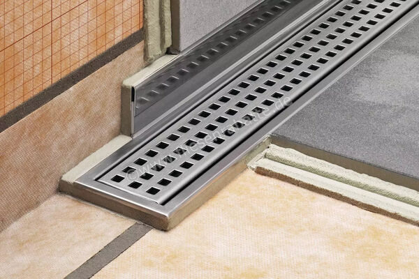  Schlüter Systems SHOWERPROFILE-R Wandanschlussprofil 2-teilige L=100cm H=33mm Edelstahl V4A MGS - Graphitschwarz matt H&ouml;he: 33 mm L&auml;nge: 1 m SPRA33MGS/100 | 580815