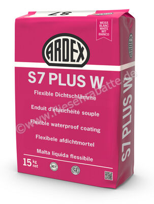  Ardex S 7 PLUS W Flexible Dichtschlämme 15 kg Papiersack 46483 | 581142