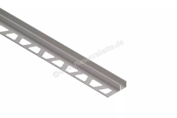 Schlüter Systems DECO-SG-TSSG Dekorprofil B=15mm Aluminium TSSG - strukturbeschichtet Steingrau H&ouml;he: 12,5 mm Breite: 15 mm L&auml;nge: 2,5 m SG125TSSG15 | 581262