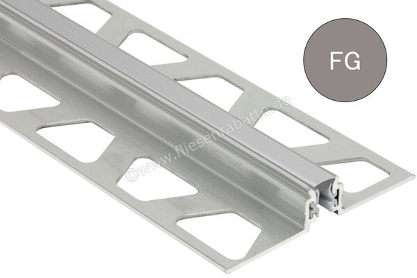  Schlüter Systems DILEX-AKWS Bewegungsfugenprofil Aluminium FG - Fugengrau H&ouml;he: 10 mm L&auml;nge: 2,5 m AKWS100FG | 581595