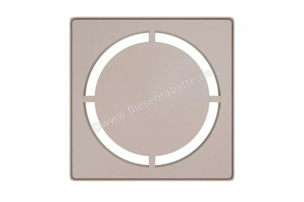  Schlüter Systems KERDI-DRAIN-STYLE Rost-Rahmen-Set Design 7 Pure Edelstahl TSC - Strukturbeschichtet Creme KDIF10TSCD7 | 581882