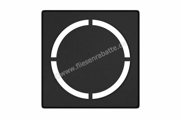  Schlüter Systems KERDI-DRAIN-STYLE Rost-Rahmen-Set Design 7 Pure Edelstahl MGS - Graphitschwarz matt KDIF10MGSD7 | 581900