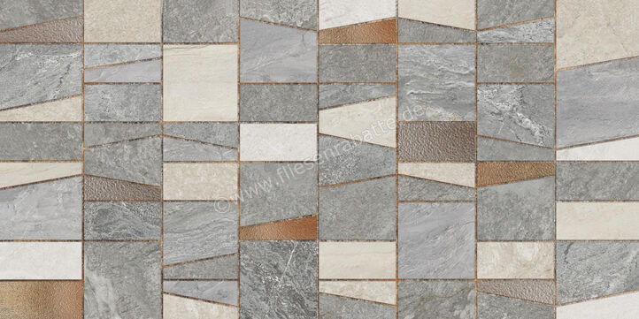  Century Cristalia Irides Grey 60x120 cm Wandfliese Irides Matt Strukturiert Naturale 0145305 | 582340