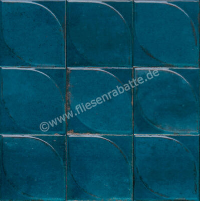  Marazzi Lume Ocean 10x10 cm Dekor 3D Dew Glänzend Strukturiert Lux MQ85 | 583051