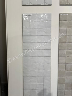  Marazzi Lume White 10x10 cm Dekor Glänzend Strukturiert Lux MQ7X | 583108