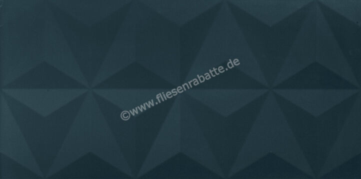  Marca Corona 4D Deep Blu 40x80 cm Wandfliese 3D Diamond Matt Strukturiert Naturale D732 | 583246